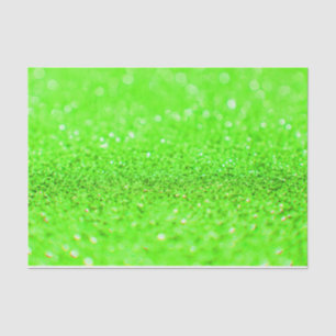 Papier Mousseline Lime Green Parties scintillant Design Tissu Papier