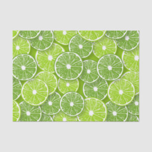 Papier Mousseline Lime pop