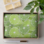 Papier Mousseline Lime pop (Cadeau)