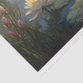 Papier Mousseline L'impressionniste Lily Pads sur la page de découpa (Détail)