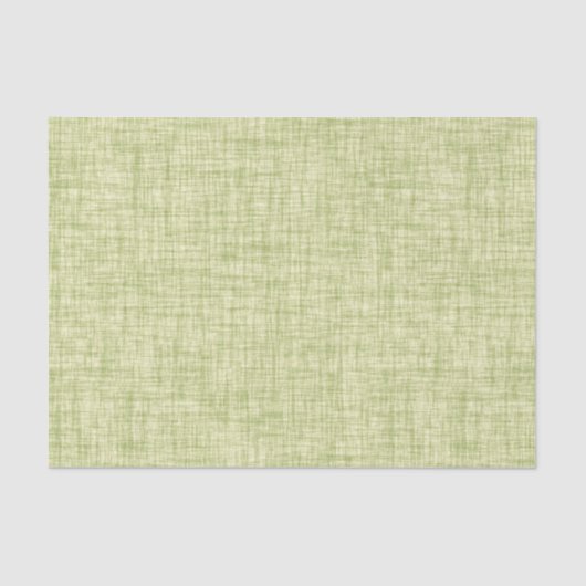 Papier Mousseline Lin vert (Recto)