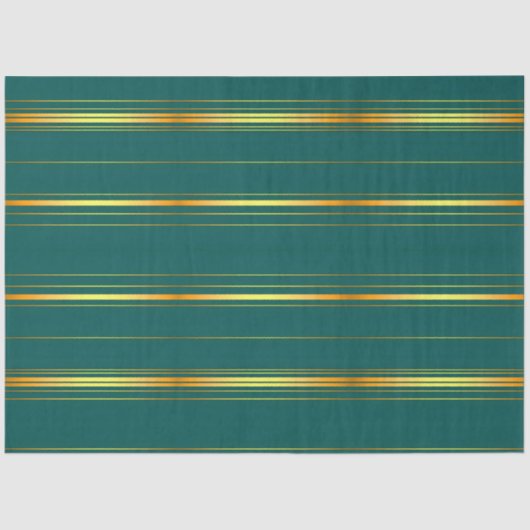 Papier Mousseline Linge Luxe Moderne Green Gold Texture Collection (Recto)