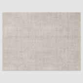 Papier Mousseline Linge naturel Burlap Fabric Motif intemporel chic (Recto)