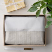 Papier Mousseline Linge naturel intemporel Deux tons Chic polyvalent (Cadeau)