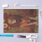 Papier Mousseline Lion botanique (Artisanat)