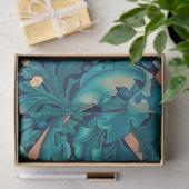 Papier Mousseline Lion dans la forêt, William Morris (Cadeau)