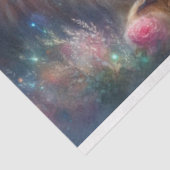 Papier Mousseline Lion de Juda avec la fille Découpage (Détail)