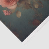 Papier Mousseline Lion en costume, Casquette avec Fleurs 2 découpage (Détail)