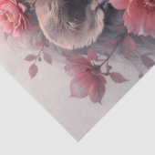 Papier Mousseline Lion Floral (Détail)