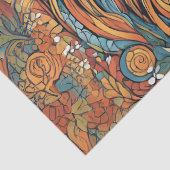 Papier Mousseline Lion géal lunaire (Détail)