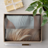 Papier Mousseline Lion Jungle Black Woman Découpage (Cadeau)