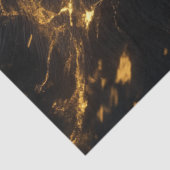 Papier Mousseline Lion noir avec fermeture d'or (ensemble) (Détail)