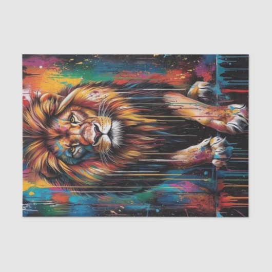 Papier Mousseline Lion's Den1 (Recto)