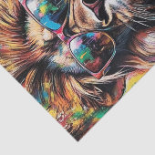 Papier Mousseline Lion's Den11 (Détail)