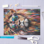 Papier Mousseline Lion's Den11 (Artisanat)