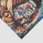 Papier Mousseline Lion's Den3 (Détail)