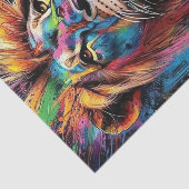 Papier Mousseline Lion's Den4 (Détail)