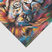 Papier Mousseline Lion's Den5 (Détail)