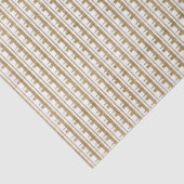 Papier Mousseline Liquide ivoire et or (Détail)