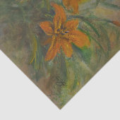 Papier Mousseline Lis tigrés (Détail)