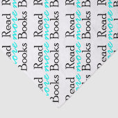 Papier Mousseline Lisez plus de livres (Détail)