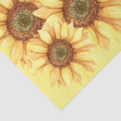 Papier Mousseline Lit de tournesol Decoupage (Détail)