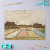 Papier Mousseline Lits à fleurs en Hollande par Vincent Van Gogh (Artisanat)