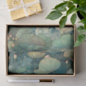 Papier Mousseline Lits d'eau de style asiatique (Cadeau)