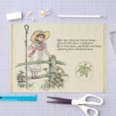 Papier Mousseline Little Bo-Peep : Pépinière classique Kate Greenawa (Artisanat)