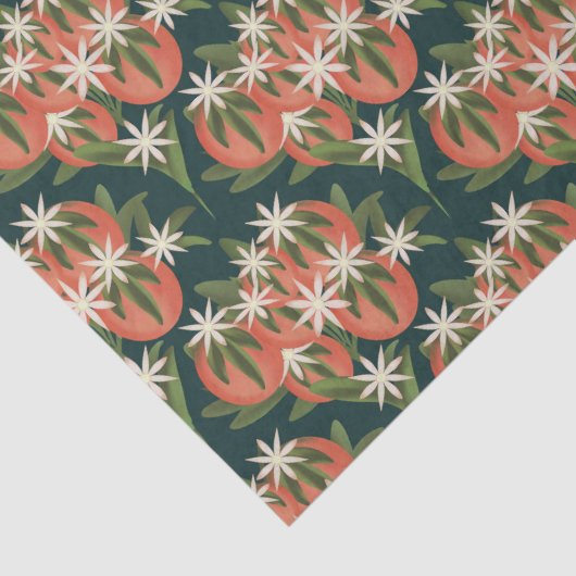 Papier Mousseline Little Cutie Clementine Green (Détail)