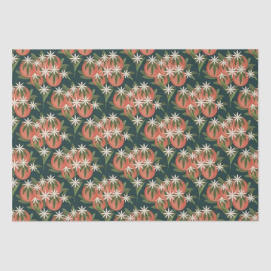 Papier Mousseline Little Cutie Clementine Green (Recto)