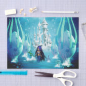 Papier Mousseline Little mermaid (Artisanat)