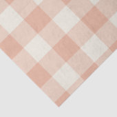 Papier Mousseline Little One Buffalo Check - dusty apricot (Détail)