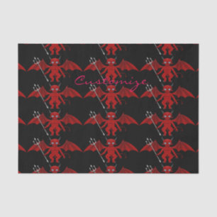 Papier Mousseline Little Red Devil Thunder_Cove