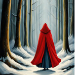 Papier Mousseline Little red ridding hood Winter Walk Decoupage<br><div class="desc">Little Red Riding Hood Winter Découpage Paper: Bring a classic fairy tale to life with this beautiful winter scene of Little Red Riding Hood. Perfect for festive crafts,  scrapbooking,  and holiday décor.</div>