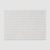 Papier Mousseline Livre blanc gris Chevron Zigzag (Recto)