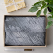 Papier Mousseline Livre blanc sur papier de découpage abstrait noir (Cadeau)