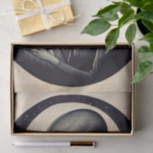 Papier Mousseline Livre de lecture Alien Art Vintage (Cadeau)