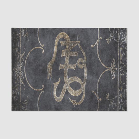 Papier Mousseline Livre de Saint (Recto)