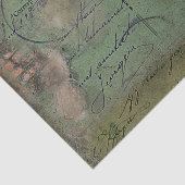 Papier Mousseline Livre de tissus Fatigue Green 1919 (Détail)