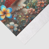 Papier Mousseline Livre d'histoire Alice Magique Champignons Découpa (Détail)