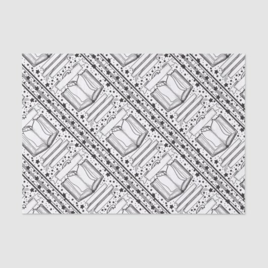 Papier Mousseline Livre Motif simple mais puissant (Recto)