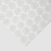 Papier Mousseline Livre vert de mandala de Boho raffiné (Détail)