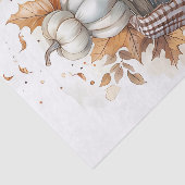 Papier Mousseline Livres et citrouilles à thème automne de couleur b (Détail)