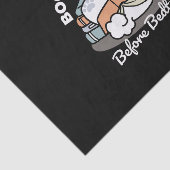 Papier Mousseline Livres et écorces - Conception de lecture de chien (Détail)