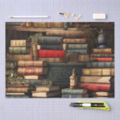 Papier Mousseline Livres Et Plante (Artisanat)