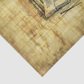 Papier Mousseline Livres vintages (Détail)