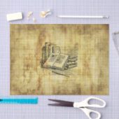 Papier Mousseline Livres vintages (Artisanat)