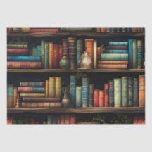 Livres vintages sur la page de découpage Motif de 