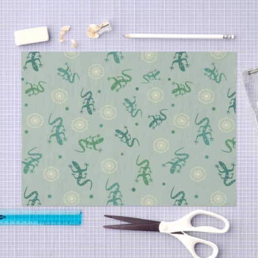 Papier Mousseline Lizard (Artisanat)
